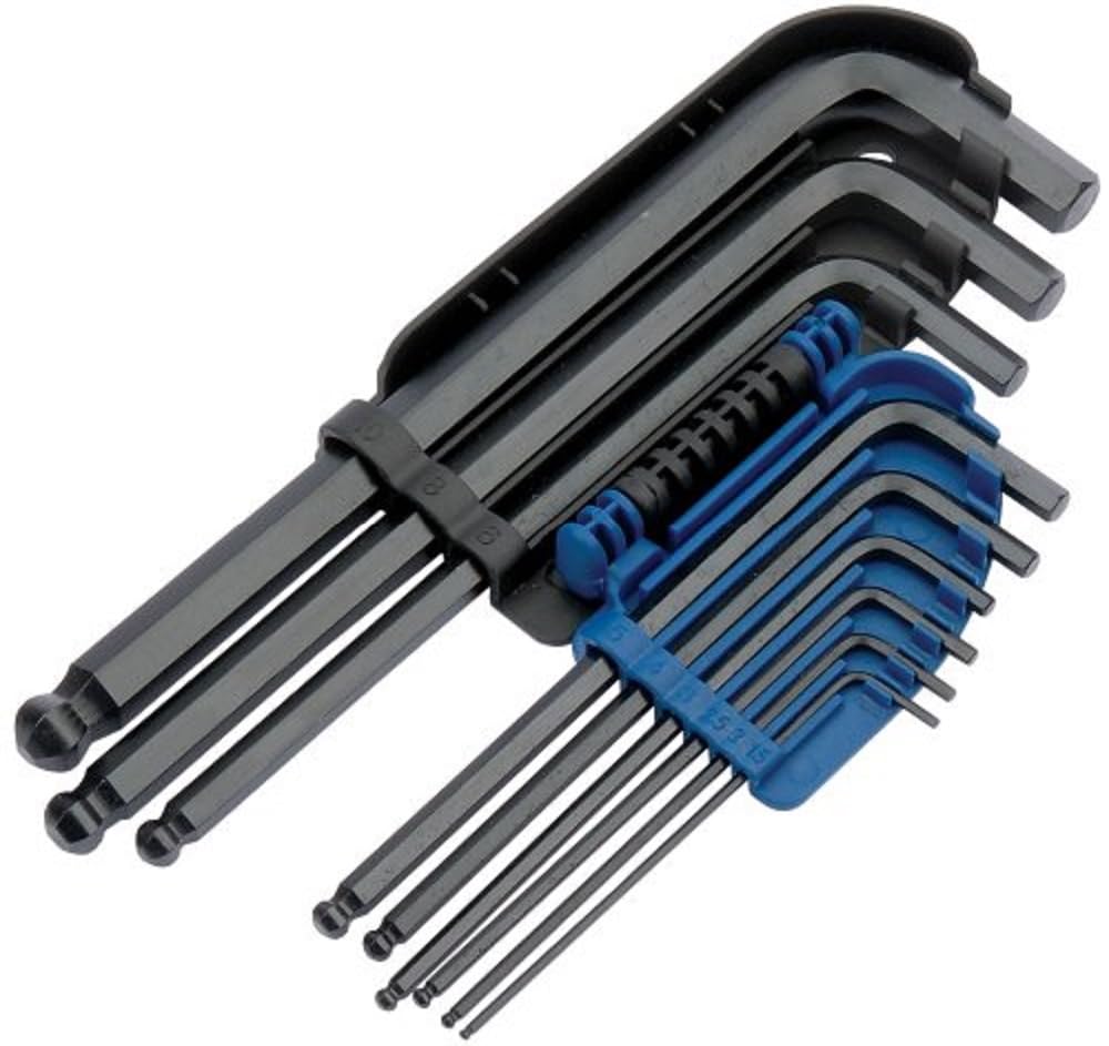 Draper 08380 Metric 9 Piece Ball End Hex Key Set