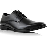 Ferro Aldo Men's Classic Square Toe Dress Shoes | Formal Business Lace-up Oxfords and Slip-on Loafers