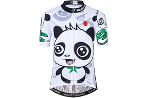 JPOJPO Kid Children Boys' Girls' Short Sleeve Cycling Jersey for Youth