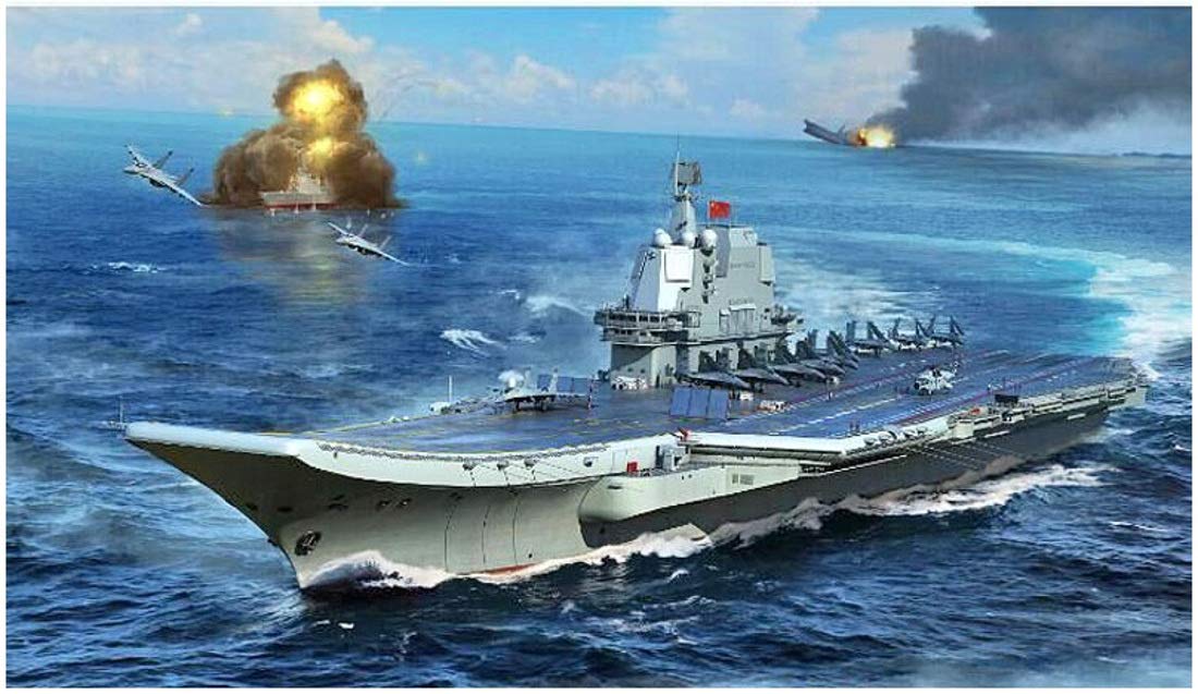 Trumpeter 1:700 - PLA Navy Type 002 Aircraft Carrier