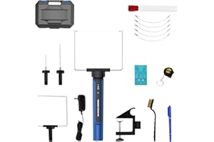 RONGTER 4 in 1 Hot Wire Electric Foam Cutter Kit, Styrofoam Cutting Tool 15W/ 6V with Case, Heated Foam Carving Knife Kit (Toolbox Blue)