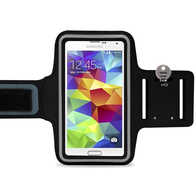 LetiStore Handy Sport Armband - Für LG G7 ThinQ / G6 / G5 / K8 2018 / K10 2017 / K8 2017 / K7 2017 Smartphone Sportarmband Zu
