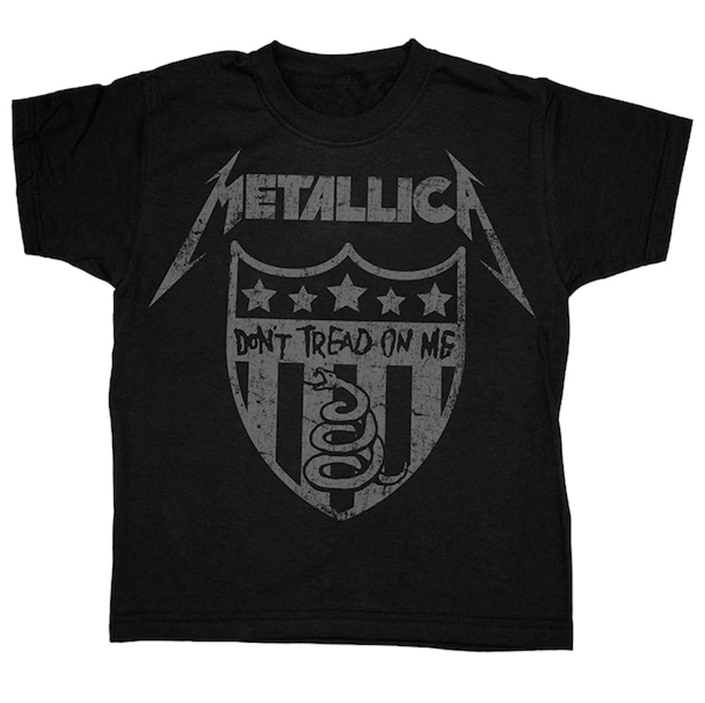 Official Metallica - Don't Tread On Me - Black Toddler T Shirt