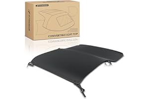 A-Premium Convertible Soft Top Compatible with Jeep Wrangler, TJ 1997-2006, Sport Utility, Replace# 9363590104