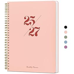 Monthly Planner 2025-2027, 2 Year Monthly Planner