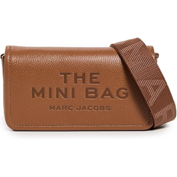 Marc Jacobs The Leather Mini Bag, argan oil, 1x1x1 : Amazon