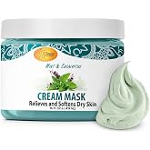 SPA REDI At-Home Spa Foot and Body Mask, Hydrating, 16 oz | Mint and eucalyptus cream mask with menthol and hyaluronic acid; cruelty free, sulfate free and paraben free.