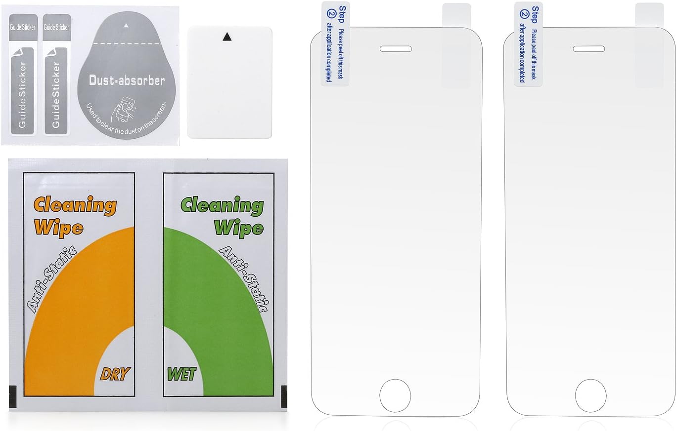 StilGut Flexible Screen Protector Compatible with iPhone 6 and iPhone 6s, 2 Pack, iPhone 6s, iPhone 6 - Image 5