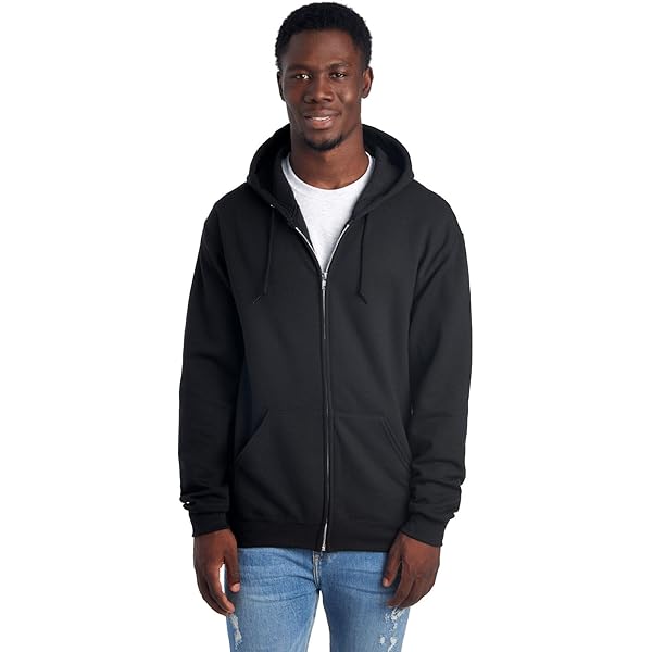 Quarter-Zip Cadet Collar Sweatshirt with NuBlend 50/50