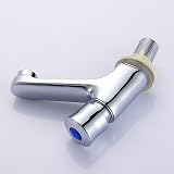 willkey Self Closing Basin Taps Press Water Saving Hot Cold Mixer Chrome 1/2'' view 7