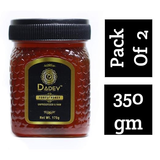DADEV Organic and Raw Honey-350gm