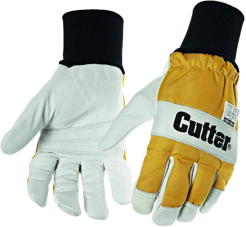 Classic Chainsaw Gloves Left Hand Protection Premium Quality EN3817