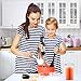 HOMIEE Hand Blender, Multi-Purpose 5-in-1 Immersion Blender Stick with 15-Speed Control and Turbo for Baby Food & Kitchen Use, Including Stainless Chopper, Egg Whisk, 800ML BPA-Free Beaker & Storage Bracket, Black