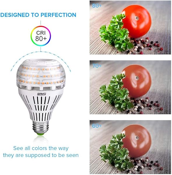 Bombillas LED SANSI 22W equivalentes a 200W bombilla de luz blanca de luz diurna 5000K bombilla de tornillo Edison E27 sper brillante de 3000lm paquete de 2