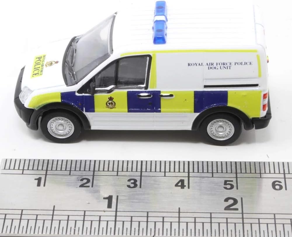 Oxford Diecast 76FTC012 Ford Transit Connect RAF, Yellow,blue,white,red - Image 5