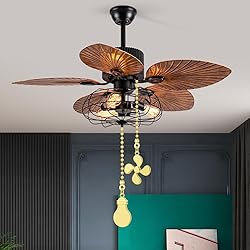 SUR-CIEL 4PCS Ceiling Fan Pulls Chain, Fan Pull
