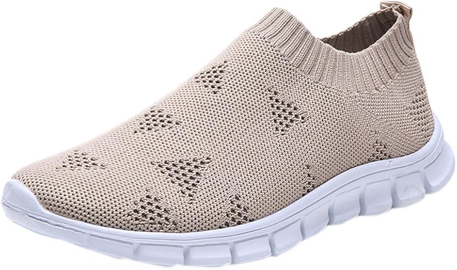 TWIFER Sportschuhe Damen Atmungsaktive Laufschuhe mit Weicher Unterseite aus Lässigem Mesh