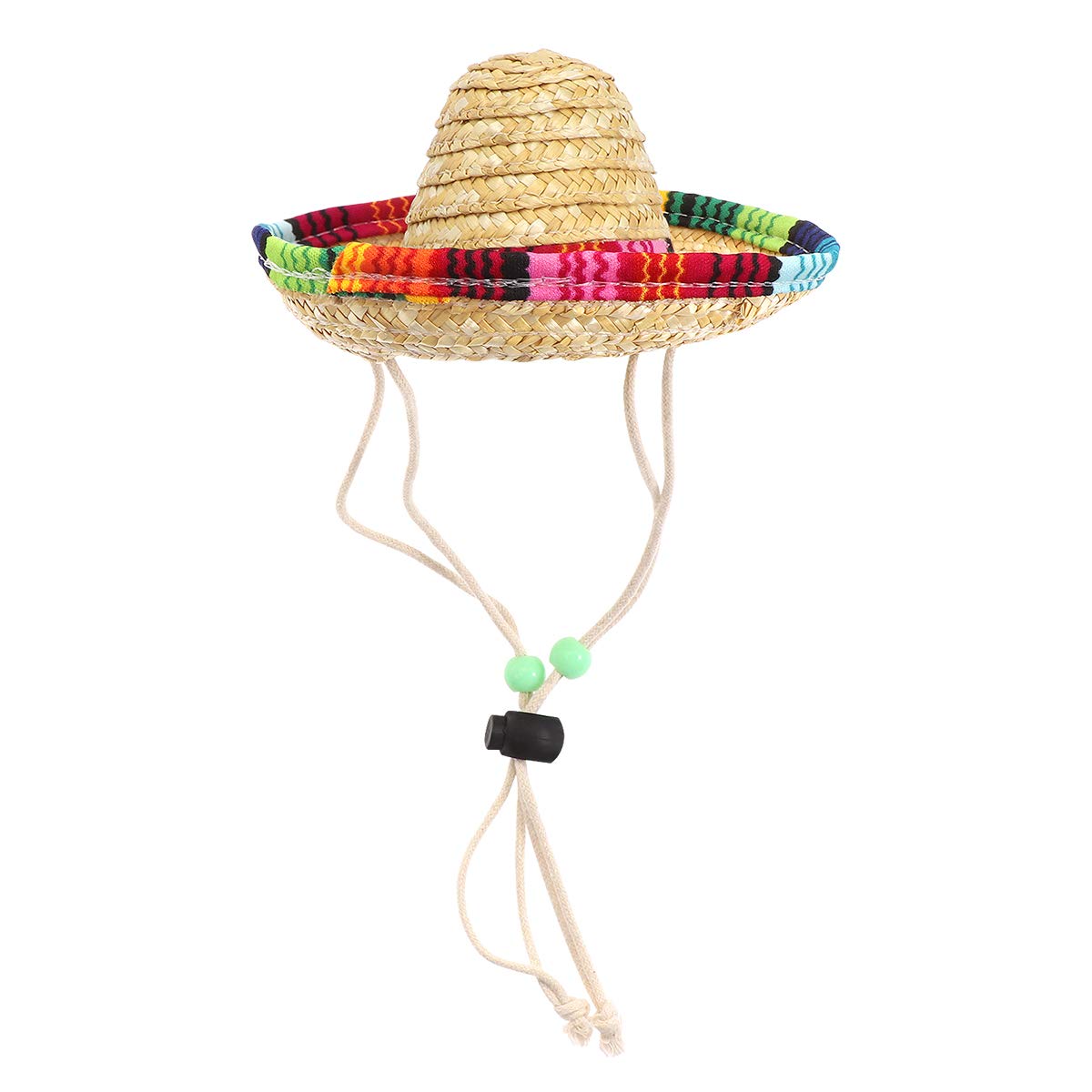 Cool Dog Cat Sombrero Hat - Funny Mini Mexican Sombrero Cap - Mexican Party Supplies for Small Pets, Puppy, Cat - Headwear Dress Up