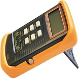 ChicBosomn 6802 II Digital Thermometer Dual K-Type Thermocouple Probe Pipe Clamp view 3