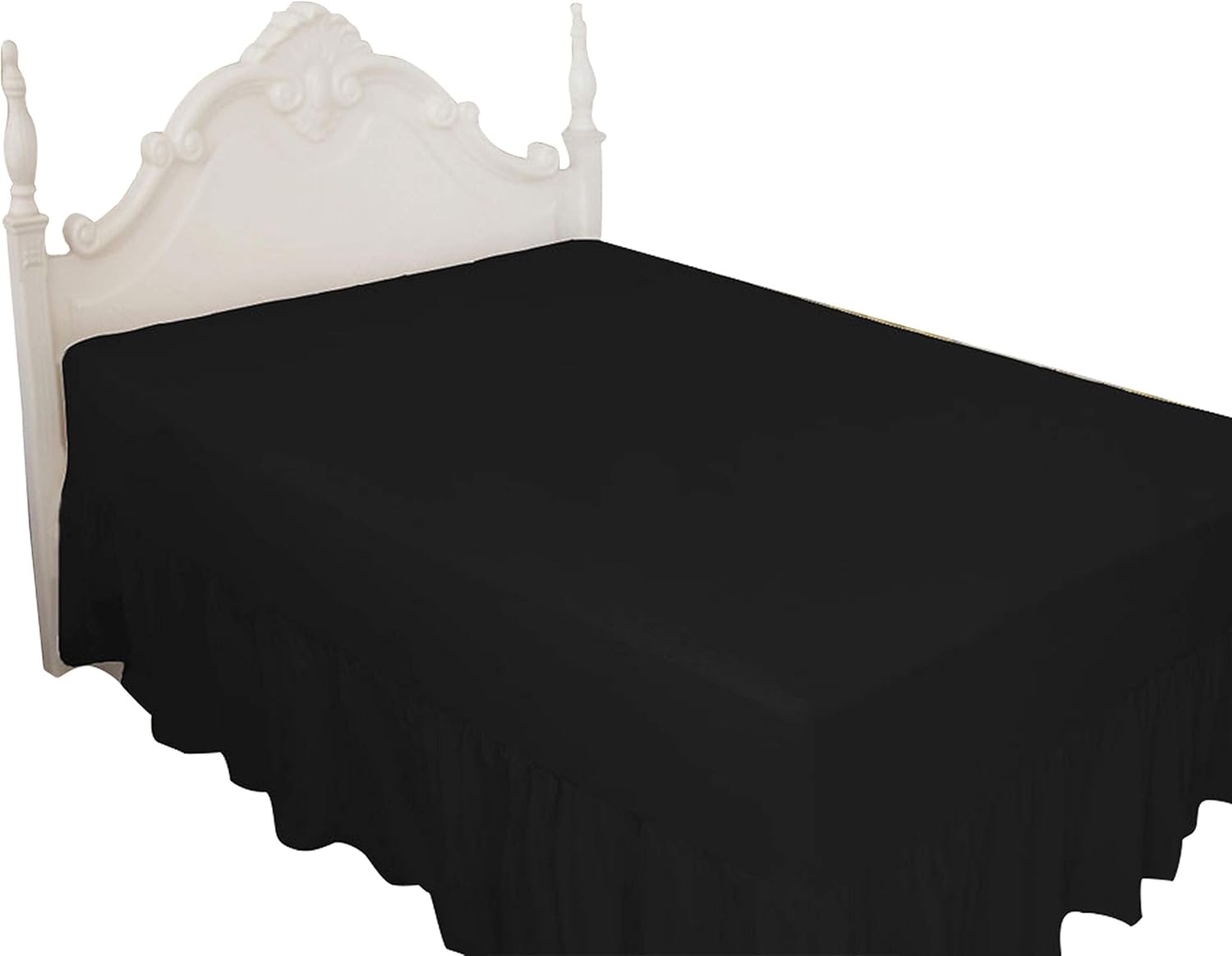 Sterling Mill PERCALE 200 THREAD COUNT EXTRA DEEP FITTED VALANCE SHEET