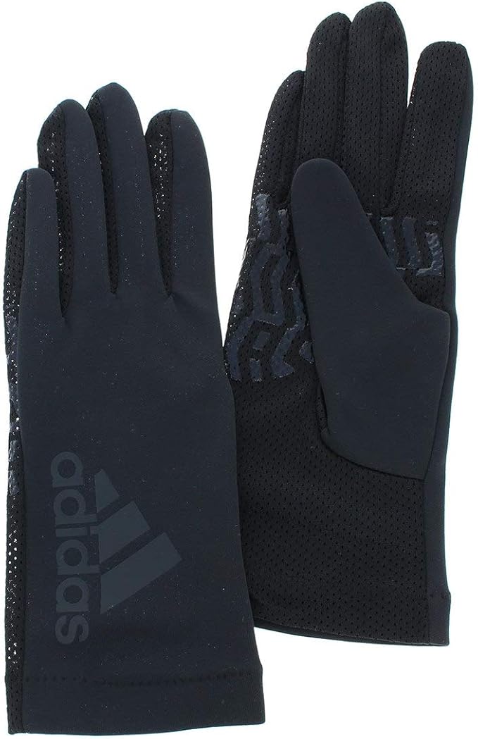 Amazon アディダス Adidas メンズ レディース Uvグローブ ショート23cm丈 スポーツ ジョギング ストレッチ素材 吸湿 速乾 すべり止め付 手のひらメッシュ Uvカット率95 以上 黒 グレイ ビッグロゴ アームカバー 通販