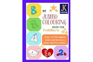 My Jumbo Colouring Book For Toddlers