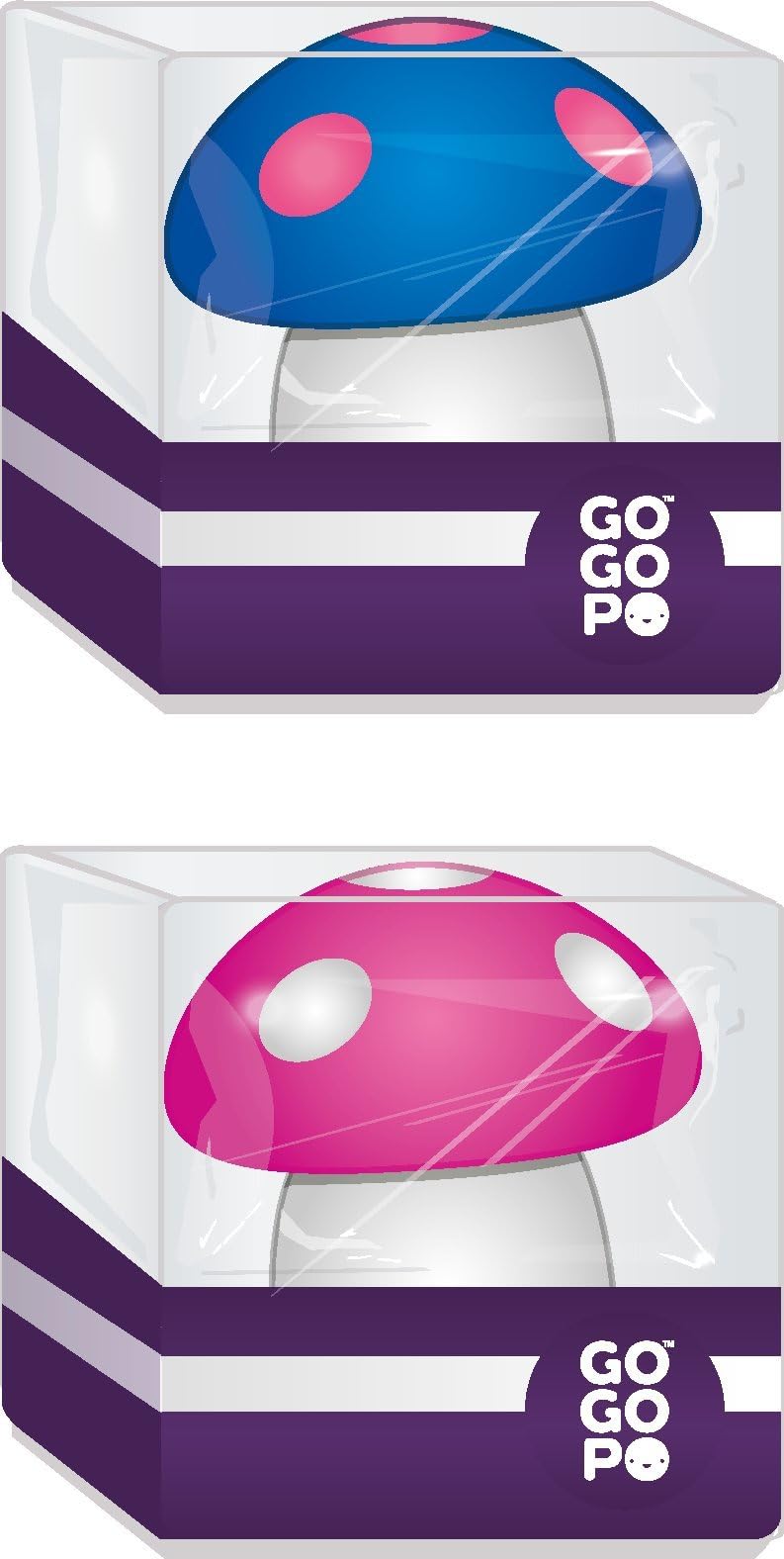 GOGOPO GP027 Mushroom Eraser and Sharpener