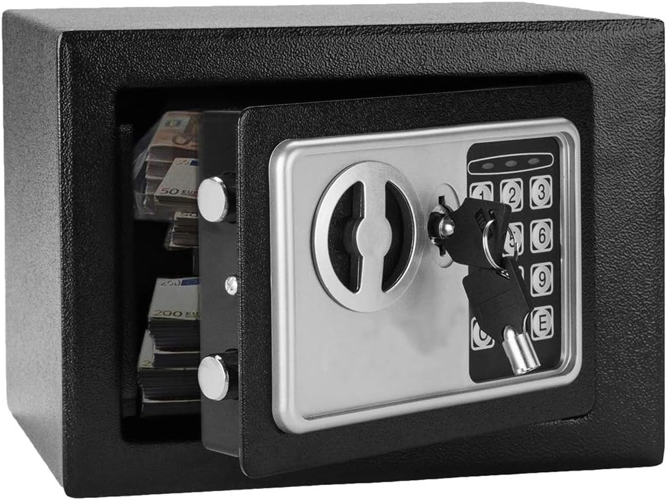 Waterproof Fireproof Digital Safe Box with Drop Slot and