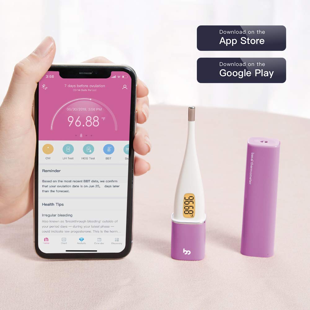 Mua Femometer Smart Basal Body Thermometer, BBT Thermometer with ...