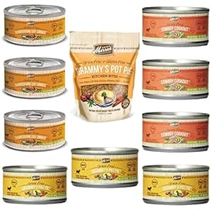 Merrick Grain Free Canned Dog Food 3 Flavor Variety Bundle