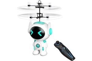 Ynybusi Flying Ball RC Toys for Kids 5-7 Boys Christmas Birthday Gifts, Drones for Kids, Remote Control Helicopter RC Flying Ball Drone for Indoor Outdoor Games, Easy to Control for Beginner (White)