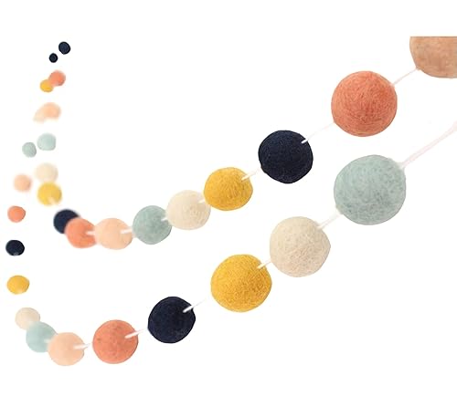 Felt Ball Garland, Pom Pom Garland 