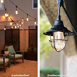Enbrighten Premium Warm White String Lights, 24ft