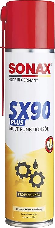 SONAX SX90 Plus Multifunktionsöl (400 ml) extreme Schmierwirkung, schützt, konserviert, reinigt & pflegt, silikonfrei, verhar