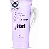 Keranique Damage Control Conditioner - Hydrating Treatment with Keratin for Dry Damaged Hair
