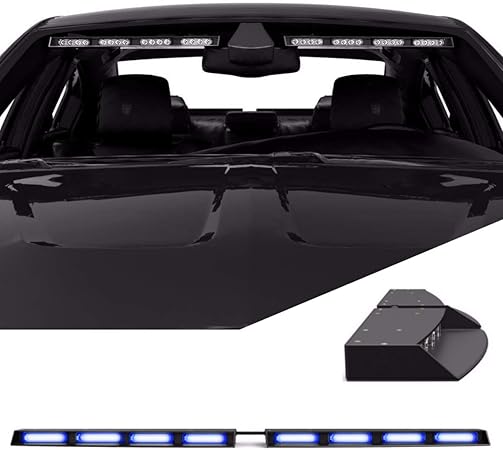 Amazon Speedtech Lights Raptor X Tir フロントガラス インテリア スプリット Led ストロボ バイザー ライトバー 緊急ライト 車や警察用 シガレットライタープラグコントローラー付き ブルー ブルー ライト ランプ 車 バイク
