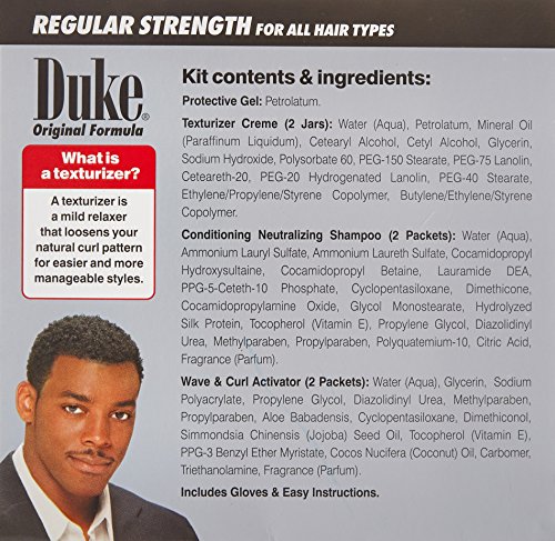 Duke Texturizing Creme Kit for Men Regular, 2 Count