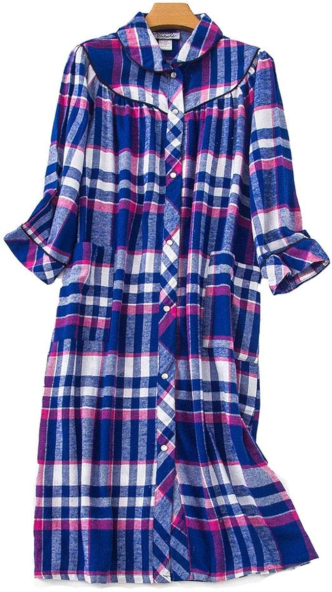 chemise de nuit boutonnée devant grande taille