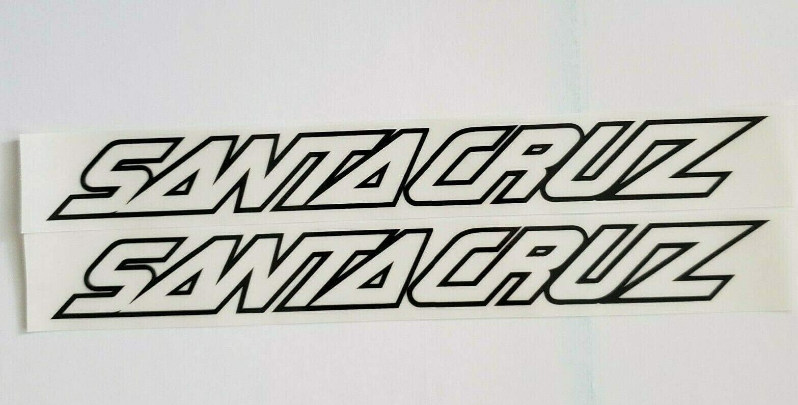 Santa Cruz Sticker Bike Bicycle Cycle SantaCruz 2 Decal Stickers