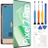 Screen Replacement for Google Pixel 7 Pro GP4BC, GE2AE 6.7" OLED LCD Display Touch Digitizer Glass Assembly - Tools(Not for Pixel 7/7a)