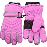 kimmyku Kids Waterproof Winter Gloves Toddler Snow gloves Ski Gloves For Little Boys Girls