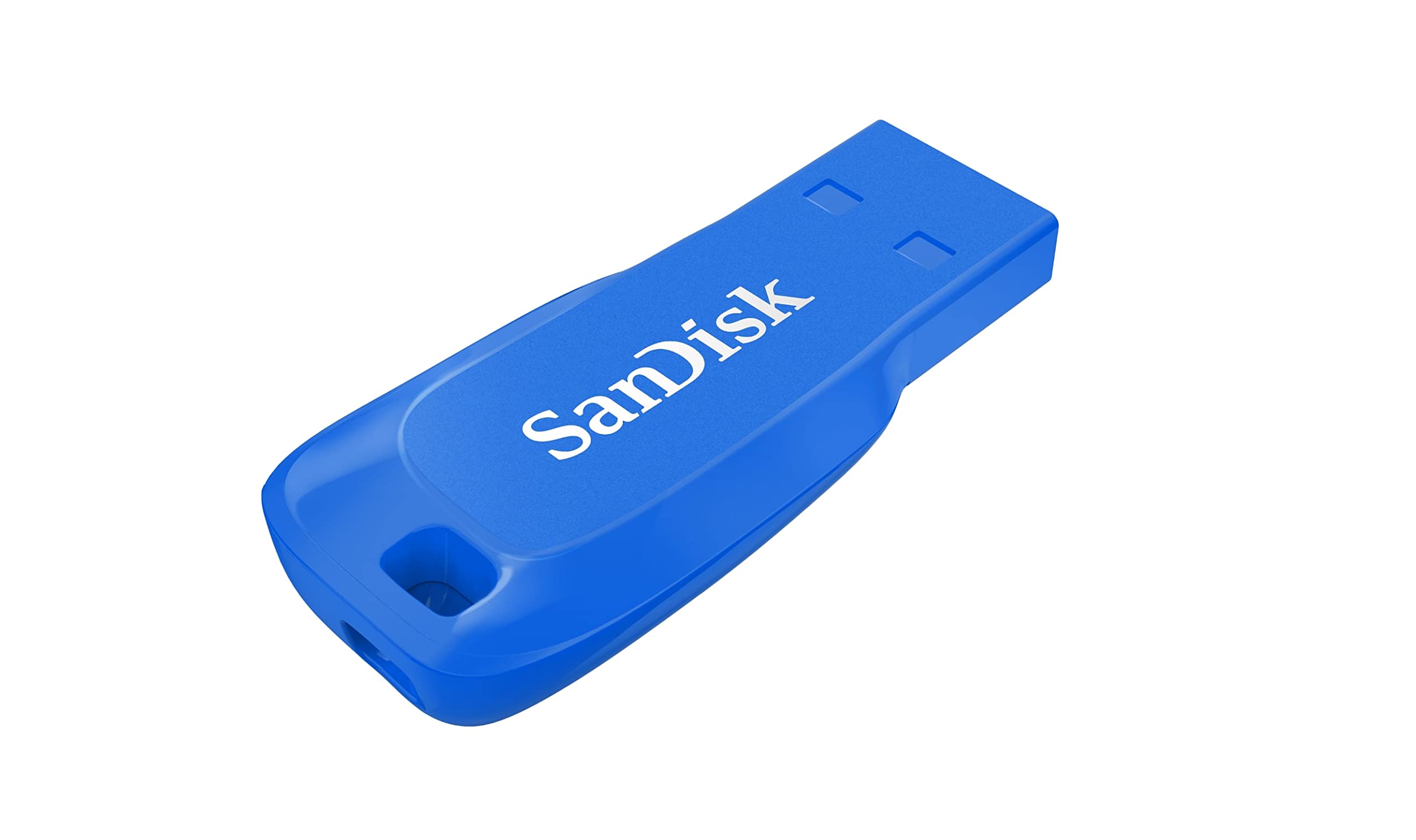 SanDisk 64GB Cruzer Blade USB 2.0 Flash Drive Blue — image 1