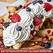Whipped Cream Dispenser By Pura Vida - Durable, All Aluminum Body & Head - includes 3 Stainless Steel Decorating Tips & Cleaning Brush (One metal holder, Grey painted aluminum)