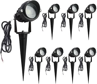 ALEDECO Low Voltage Landscape Lights, 12V LED Outdoor Landscaping