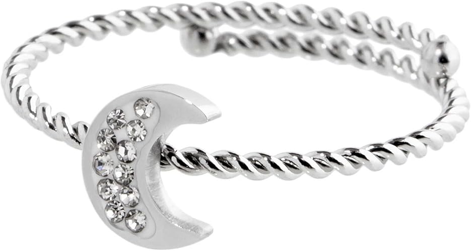 Marlu Time To Bague Femme Taille M Casual Cod 18 An052 M Amazon Fr Bijoux