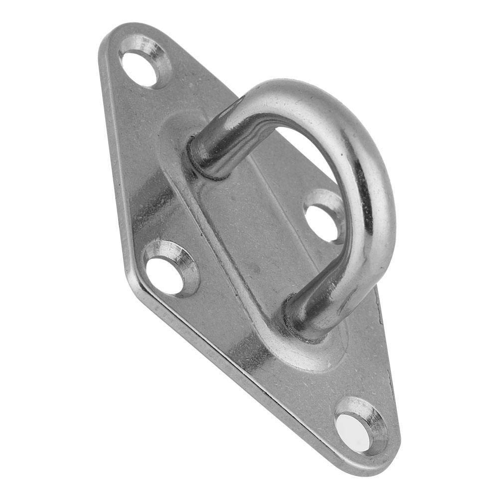 Broco 304 Stainless Steel Boat Diamond Pad Eye Plate Marine Grade Boat/Yacht Accessory 8mm