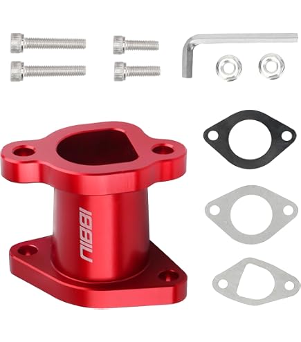 thumbnail interactive-video image 1 of KIMISS CNC Aluminum Air Intake Manifold For VM22 Carb – Fits Predator 6.5, GX200, Mini Bikes & Go Karts 1 of 13