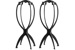 Dreamlover Wig Stands for Displaying Short Wigs, Wig Holders for Air-Drying Wigs, Plastic Stands for Displaying Cosplay Masks
