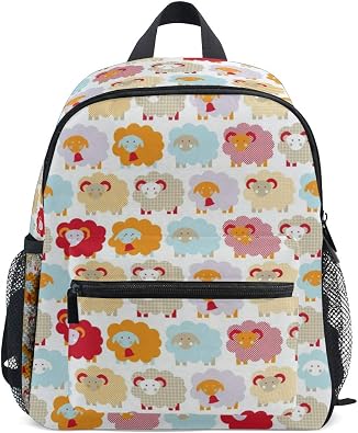 Amazon キッズ リュック かわいい羊 子供用 リュックサック バックパック 男の子 女の子 かわいい おしゃれ 遠足 スポーツ アウトドア 男の子 女の子 遠足 お祝い プレゼント ハイキングバックパック 軽量 通学 大容量 リュックサック
