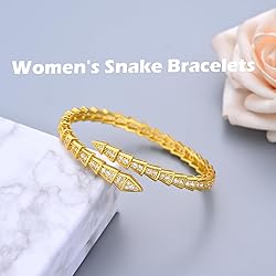 TJOJOYFUL Snake Bracelet for Women丨Sparkling